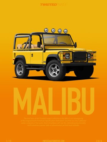 Twisted Automotive Defender Série limitée électrique USA