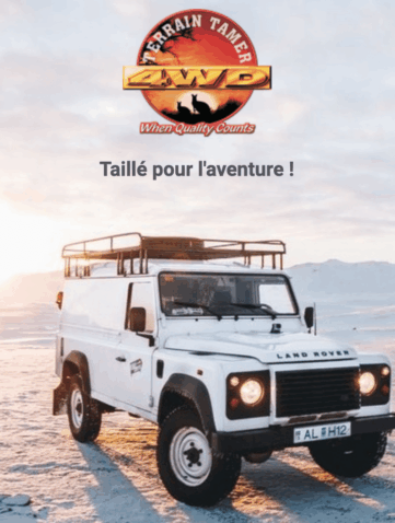 Terrain Tamer Kit suspension + 50 mm Les combinés ressorts amortisseurs