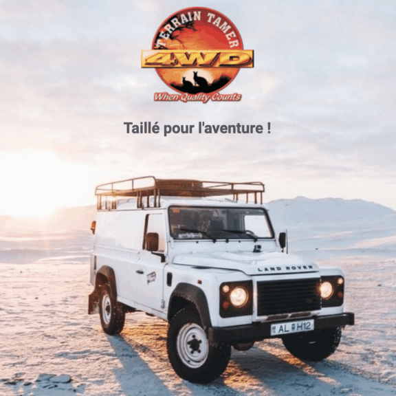 Terrain Tamer Kit suspension + 50 mm Les combinés ressorts amortisseurs