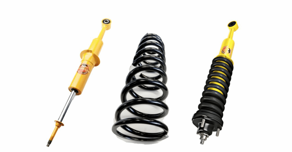 Terrain Tamer Kit suspension + 50 mm Les combinés ressorts amortisseurs