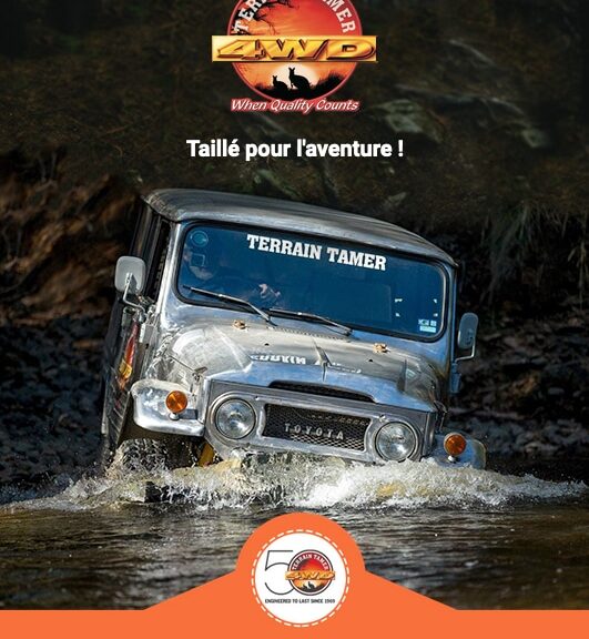 Cette année Terrain Tamer fête son 50e anniversaire. Devenu une référence en Australie