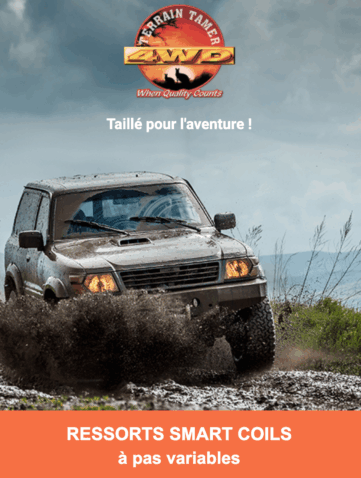 Ressorts hélicoïdaux à pas variable 4x4