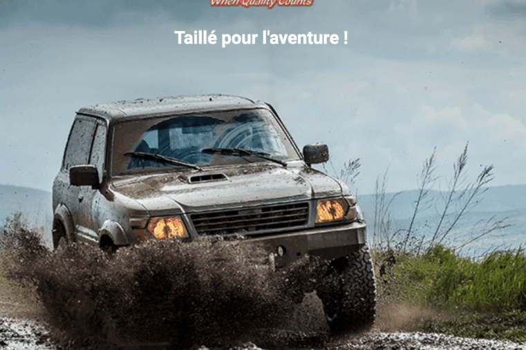 Ressorts hélicoïdaux à pas variable 4x4