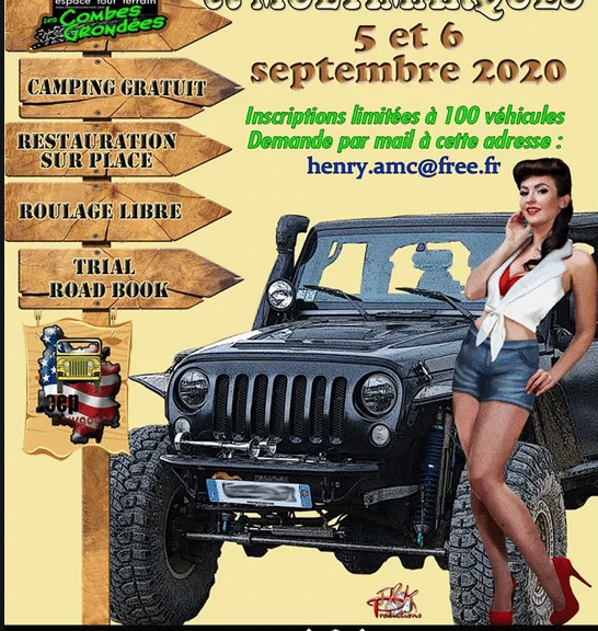 Le Club Jeep Bourgogne fête ses 20 ans 15ème édition du Burgundy Jeep Trophy,