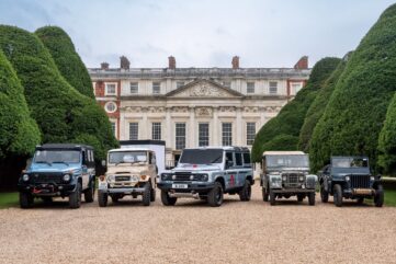 A la rencontre de ses pères...Au début du projet Grenadier, nous avons fait venir en studio certains les 4x4 les plus célèbres de l’histoire