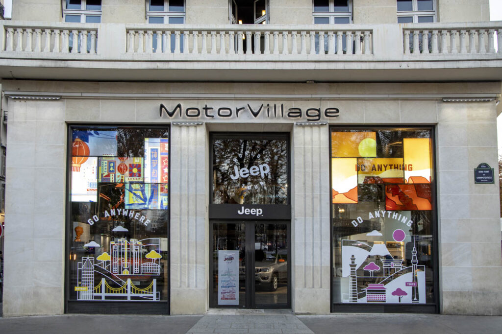 Jeep La gamme 4xe aux champs élisées