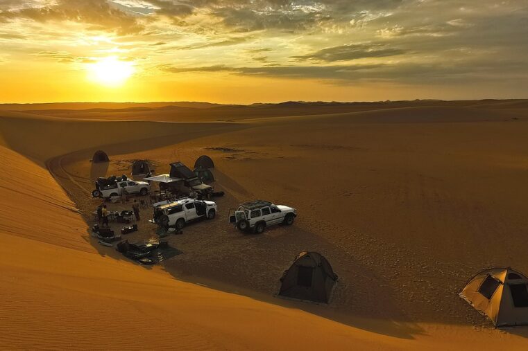 4X4 camping sauvage