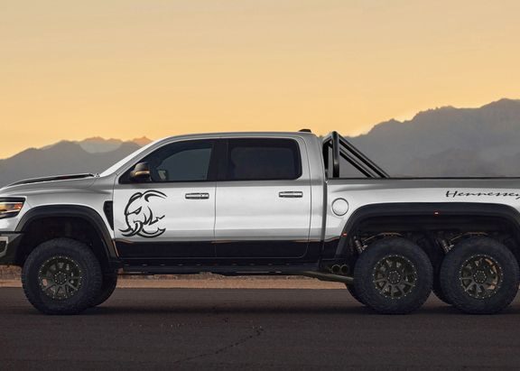 Hennessey Ram TRX 6x6 Makes 1200 HP