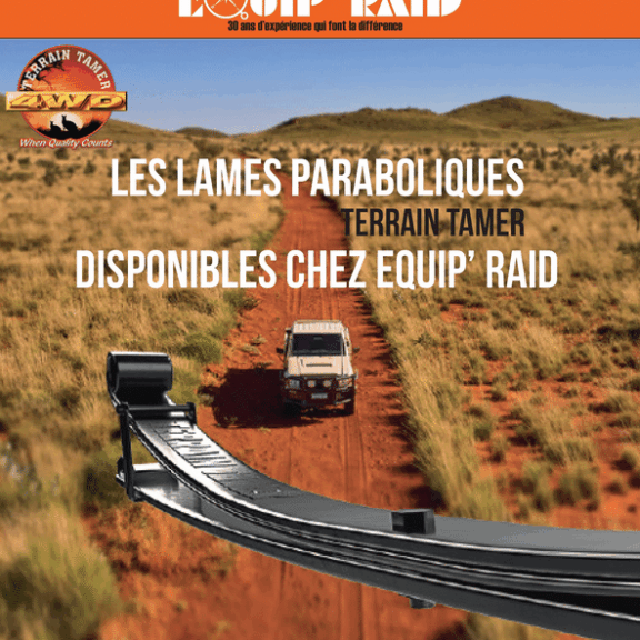 Equip’raid Lames paraboliques 4x4