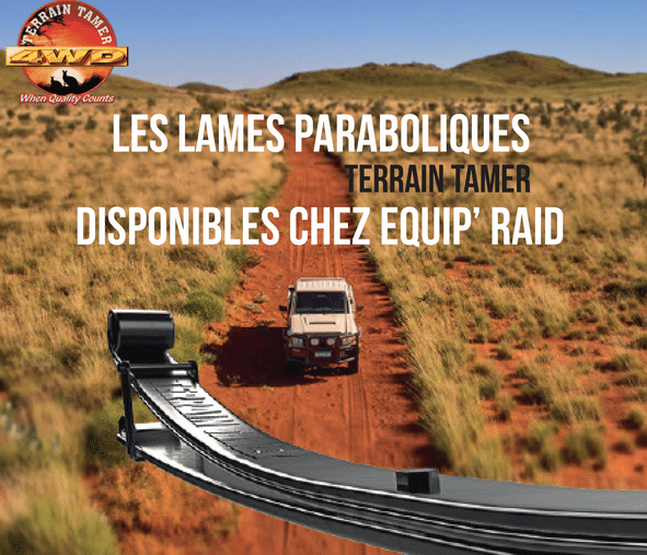 Equip’raid Lames paraboliques 4x4