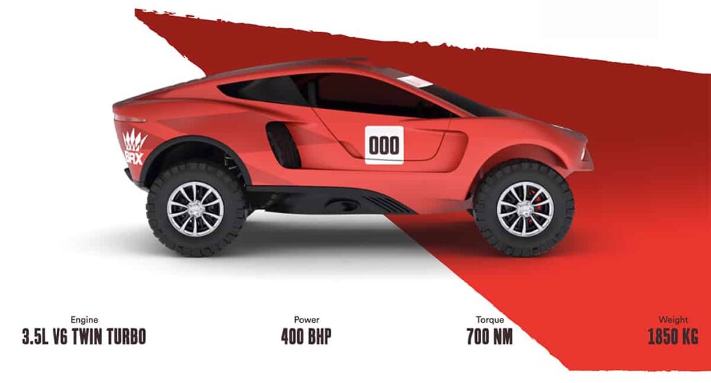 Après avoir disputé quatre éditions sur les buggys Peugeot, tant dans l'équipe officielle qu'avec l'exemplaire privé de PH Sport en 2019, Sébastien Loeb changera de monture en 2021 pour maintenir sa présence sur le mythique rallye-raid. 2e en 2017 et 3e en 2019, le nonuple champion du monde des rallyes s'est engagé avec Prodrive, qui chapeaute l'exploitation de l'équipe Bahrain Raid Xtreme. Il rejoint ainsi Nani Roma, déjà officialisé par BRX aux commandes d’une toute nouvelle voiture actuellement en développement avec comme caractéristiques majeures un moteur V6 essence bi-turbo de 3.5 litres de 400 ch, une transmission à quatre roues motrices pour environ 1 850 kg sur la balance.