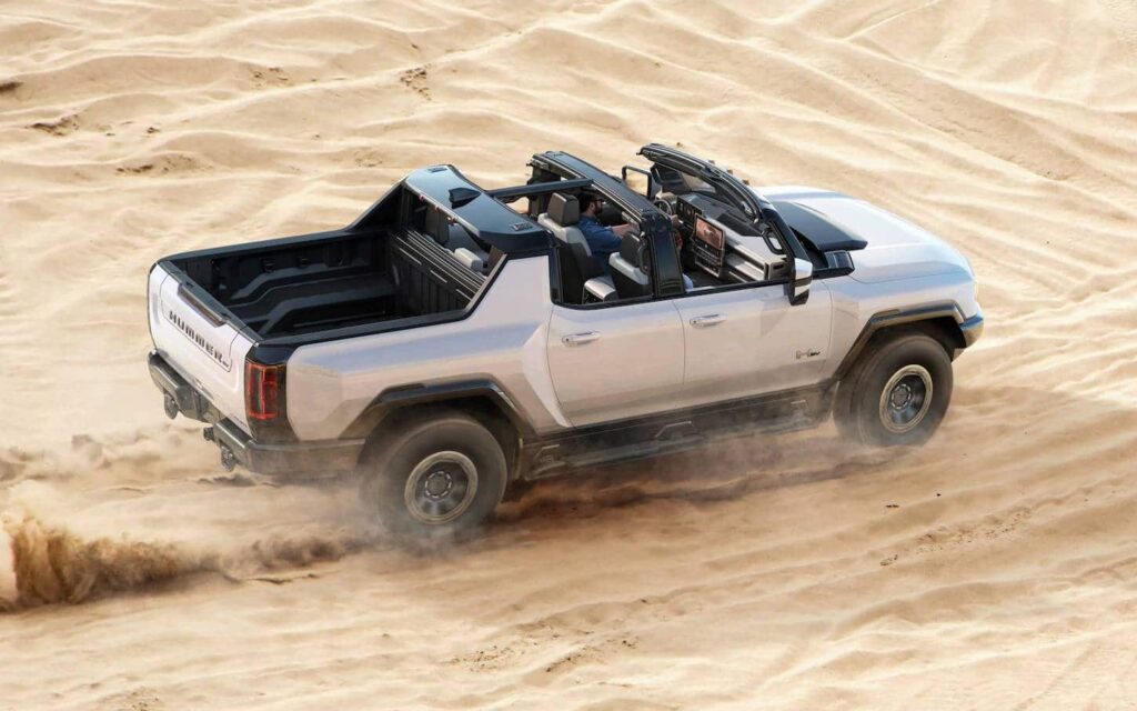 GMC Hummer EV 100% électrique 1 000 ch et un couple de 15 590 Nm 