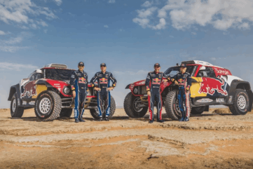 DAKAR 2021 Sainz et Peterhansel sur MINI JCW Buggy