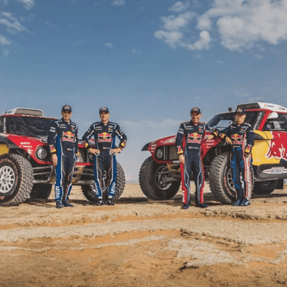 DAKAR 2021 Sainz et Peterhansel sur MINI JCW Buggy