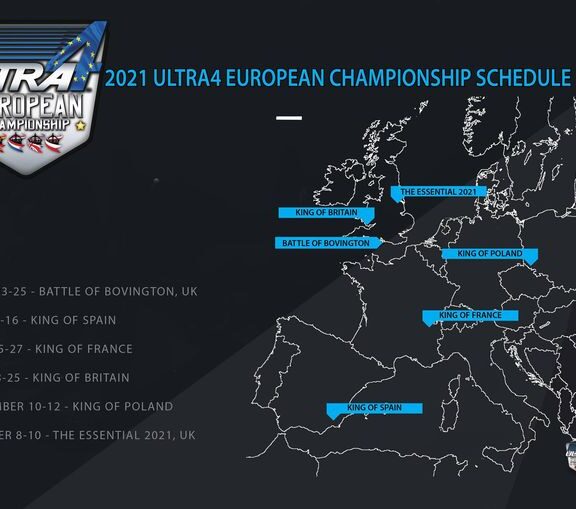 l’Ultra4 European annonce les dates des épreuves prévues en 2021. En France ce sera pour fin juin.