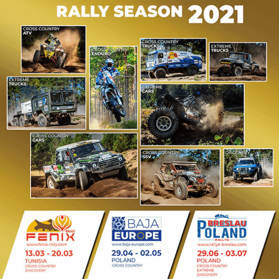 RBI Sport Rallye Breslau 2021 ; Les dates