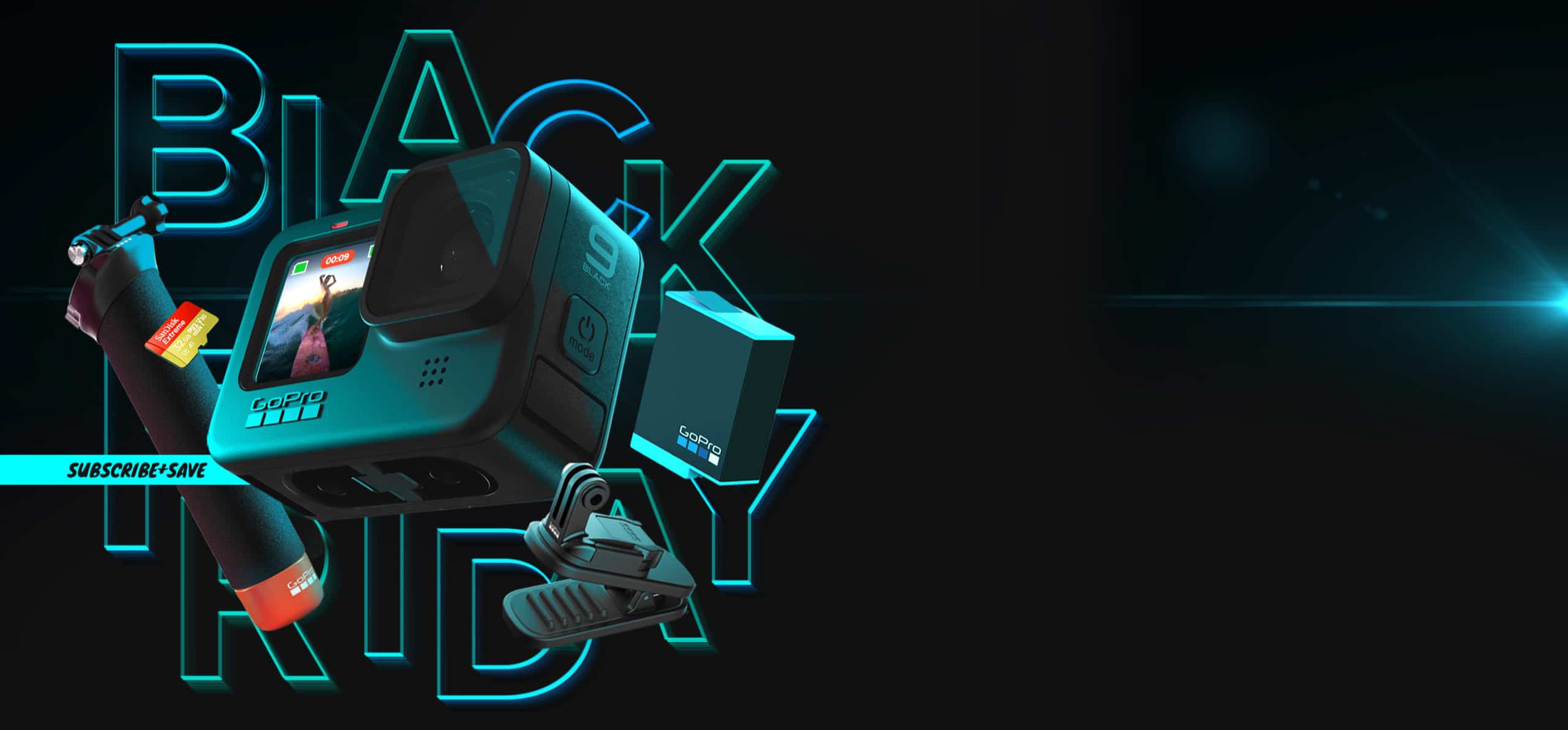 GOPRO HERO9 Black Pack de Noël