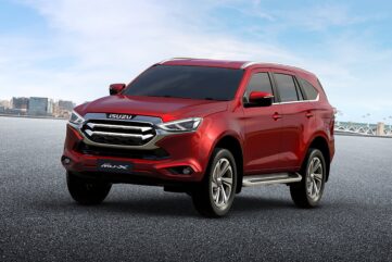 L’Isuzu MU-X vient d’être présenté.