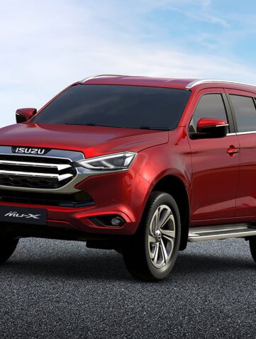 L’Isuzu MU-X vient d’être présenté.