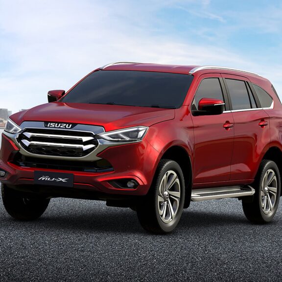 L’Isuzu MU-X vient d’être présenté.