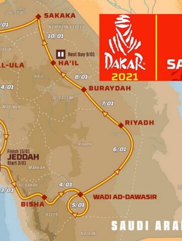 Les détails du parcours de la 43e édition du Dakar