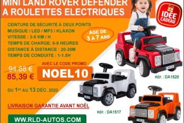 RLD AUTOS Le père Noël roule en Land Rover