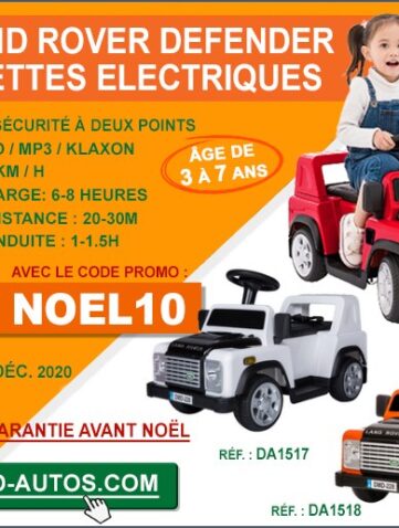 RLD AUTOS Le père Noël roule en Land Rover