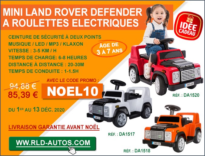 RLD AUTOS Le père Noël roule en Land Rover