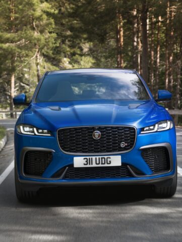 Jaguar F-Pace SVR Plus beau, plus performant