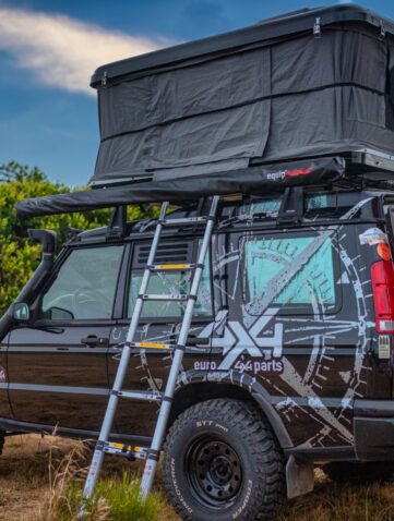 Tente Ever'Black L avec ventilateur solaire Euro4x4parts