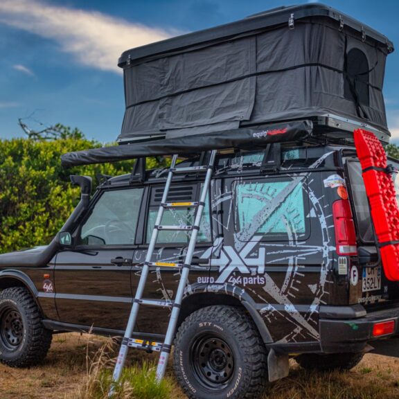 Tente Ever'Black L avec ventilateur solaire Euro4x4parts