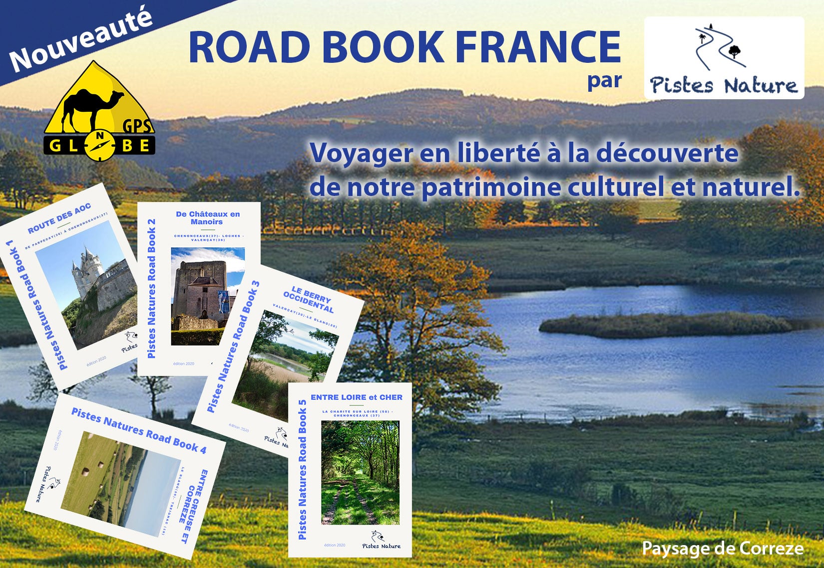 GPS Globe Les Road Book Pistes Nature