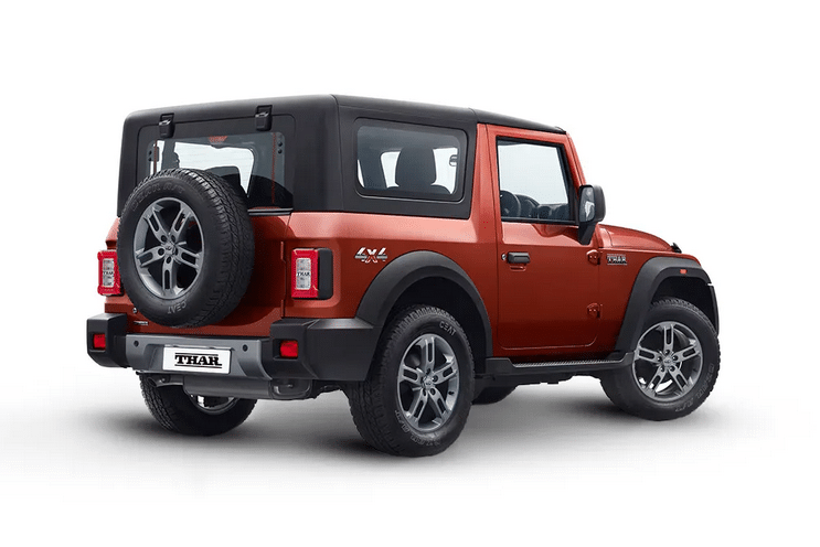 Mahindra Thar copie la Wrangler Thar, la « Jeep » Indienne