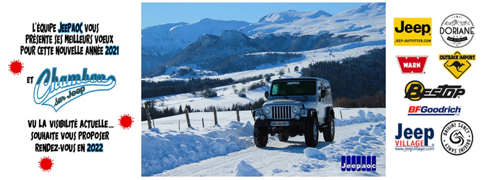 Chambon sur Jeep 2021 Annulé Rendez-vous en 2022...