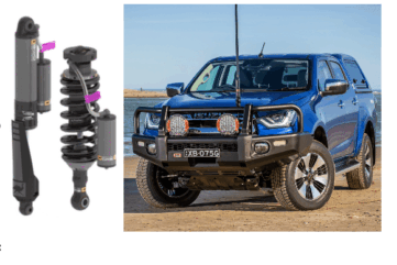 ARB Europe équipe le D-Max Des suspensions BP51 pour l’Isuzu