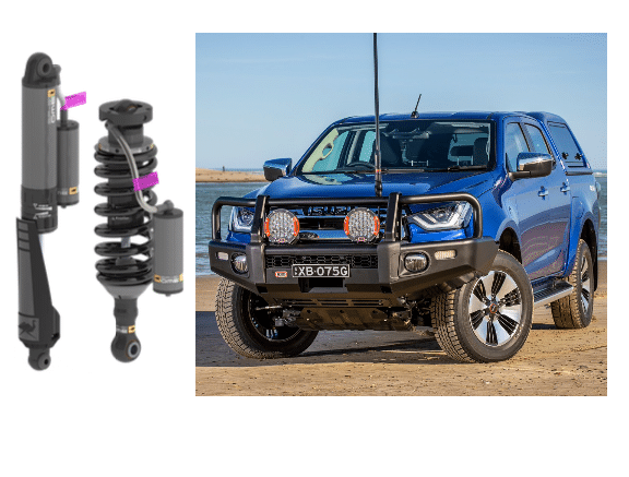 ARB Europe équipe le D-Max Des suspensions BP51 pour l’Isuzu