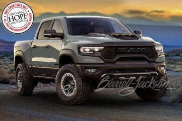 Dodge le RAM 1 500 TRX n°1 aux enchères L’Amérique solidaire pour 702 ch