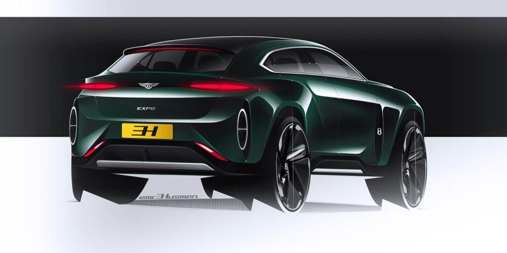 Bentley Emre Husmen EXP8 Concept Dessine-moi un SUV Si vous avez eu le coup 