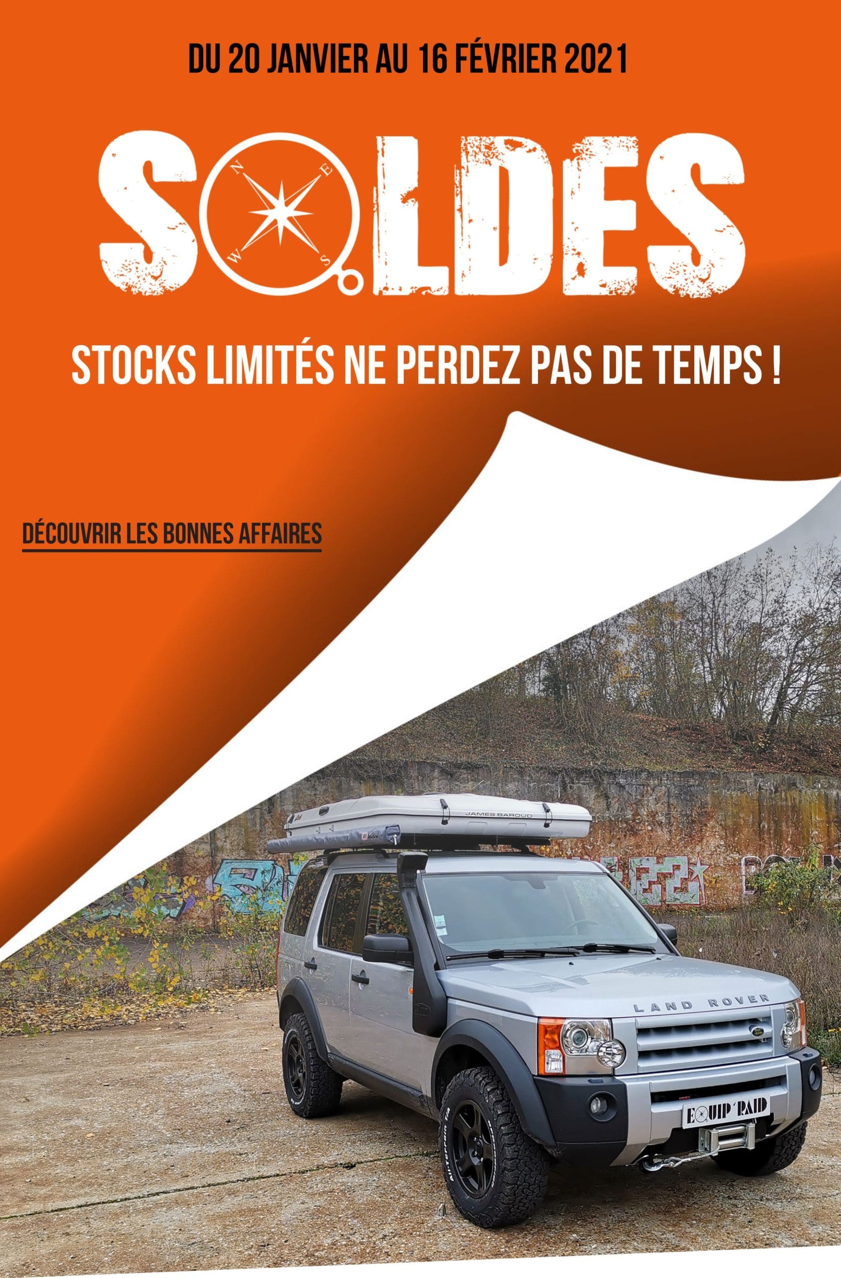 Equip’Raid Soldes sur les accessoires
