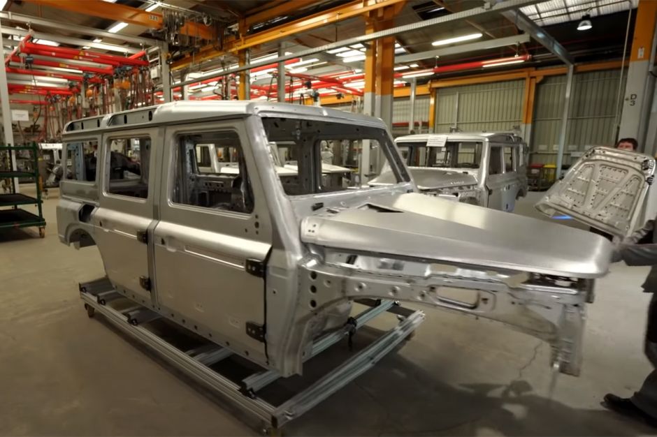 Ineos Grenadier Le 4x4 Grenadier d’Ineos en pré production