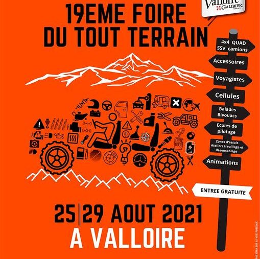 Valloire Rendez-vous à la foire du 4x4 2021