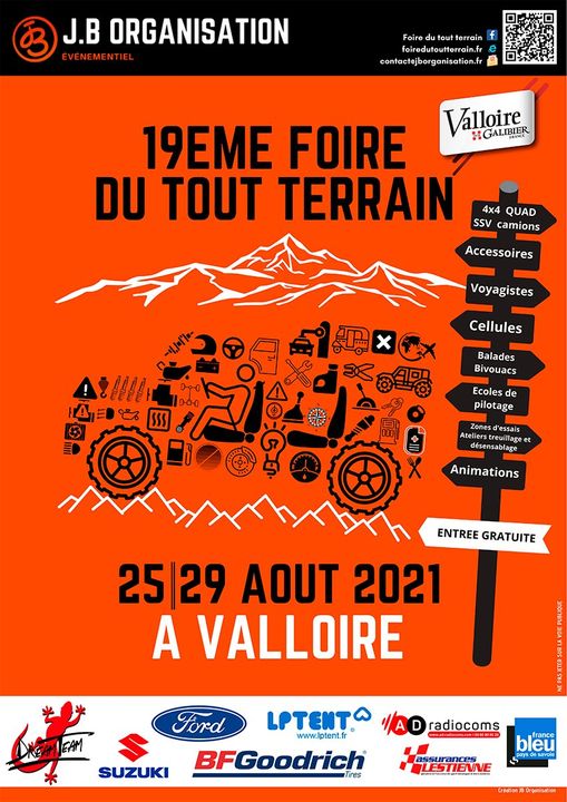 Valloire Rendez-vous à la foire du 4x4 2021