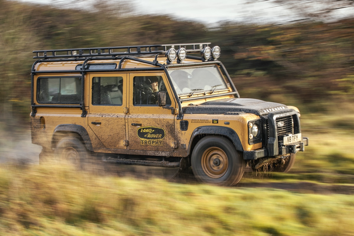 Land Rover Defender Works V8 Trophy En souvenir du Camel Trophy