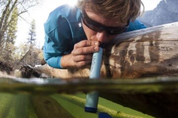 Euro4x4parts filtre avec Lifestraw La paille de secours