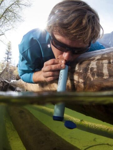 Euro4x4parts filtre avec Lifestraw La paille de secours