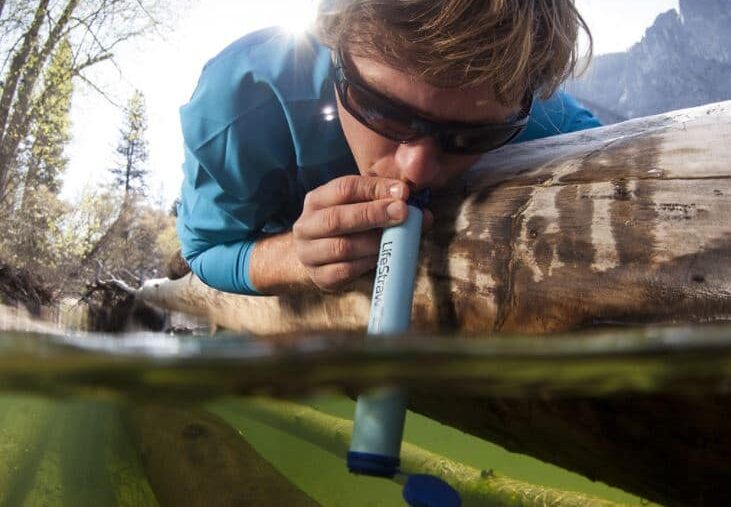 Euro4x4parts filtre avec Lifestraw La paille de secours