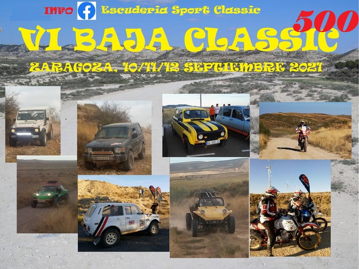 Baja classique en Espagne 6e Baja Classic Les Rallyes version