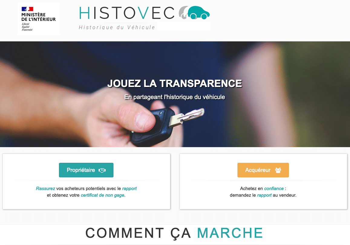 Retrouver l’historique officiel d’un 4x4 Acheteur-Vendeur ? L’historique certifié