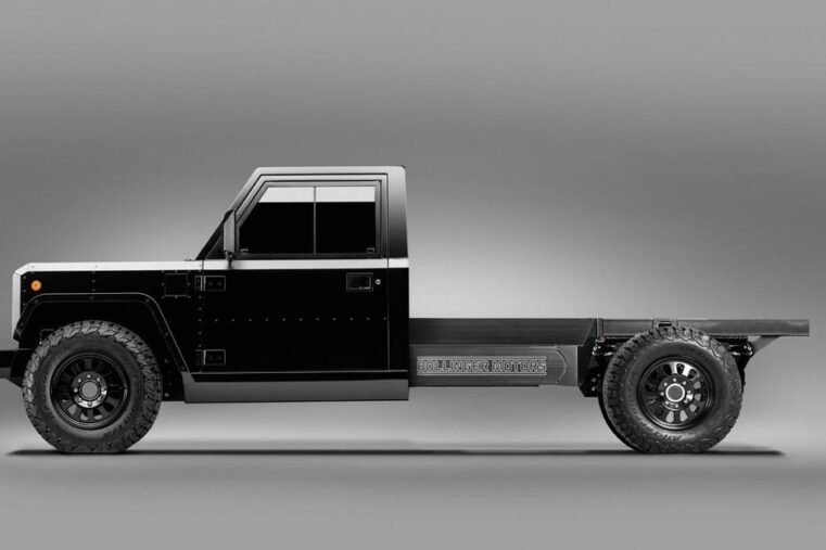Bollinger Le châssis-cabine B2 Premier coup d'œil au châssis-cabine Bollinger B2 Cab électriques