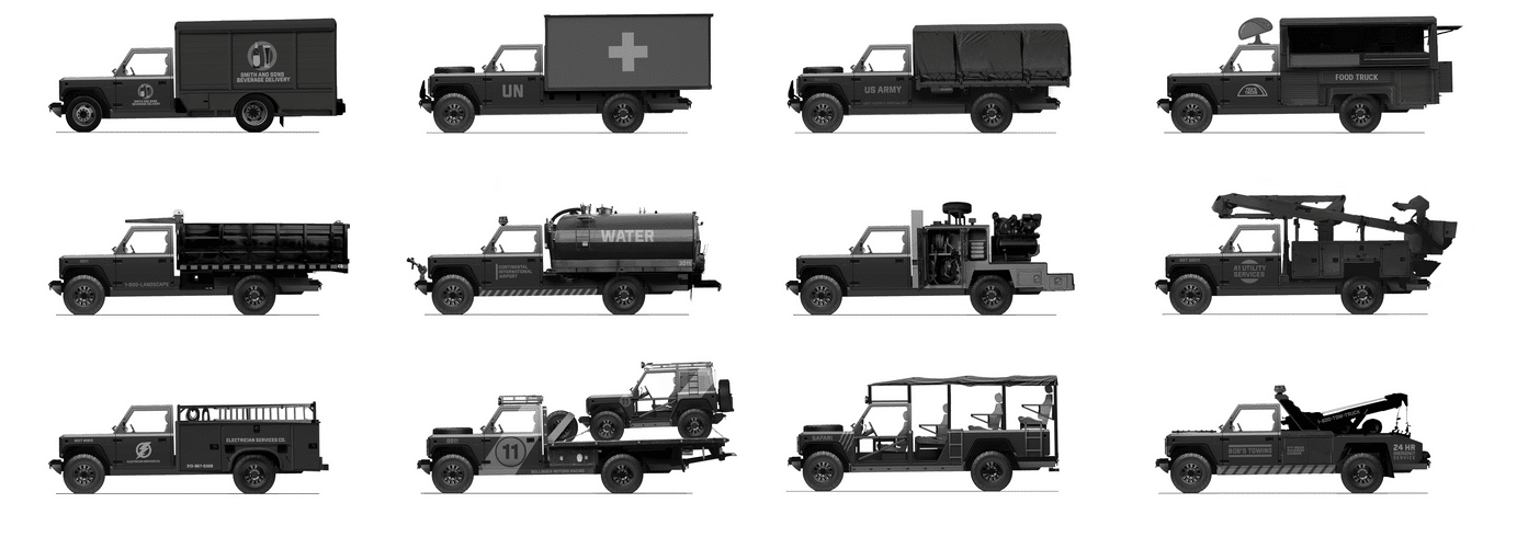 Bollinger Le châssis-cabine B2 Premier coup d'œil au châssis-cabine Bollinger B2 Cab électriques